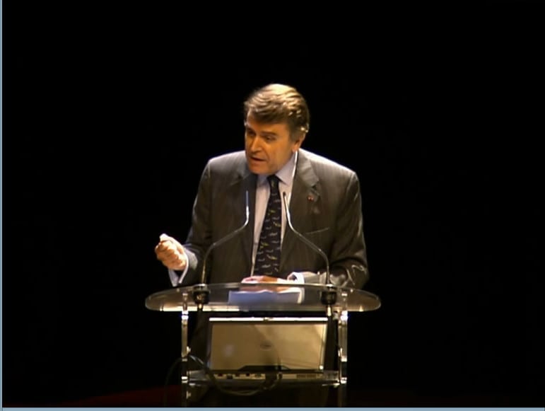 Thierry de Montbrial - Leçon finale à l'école polytechnique