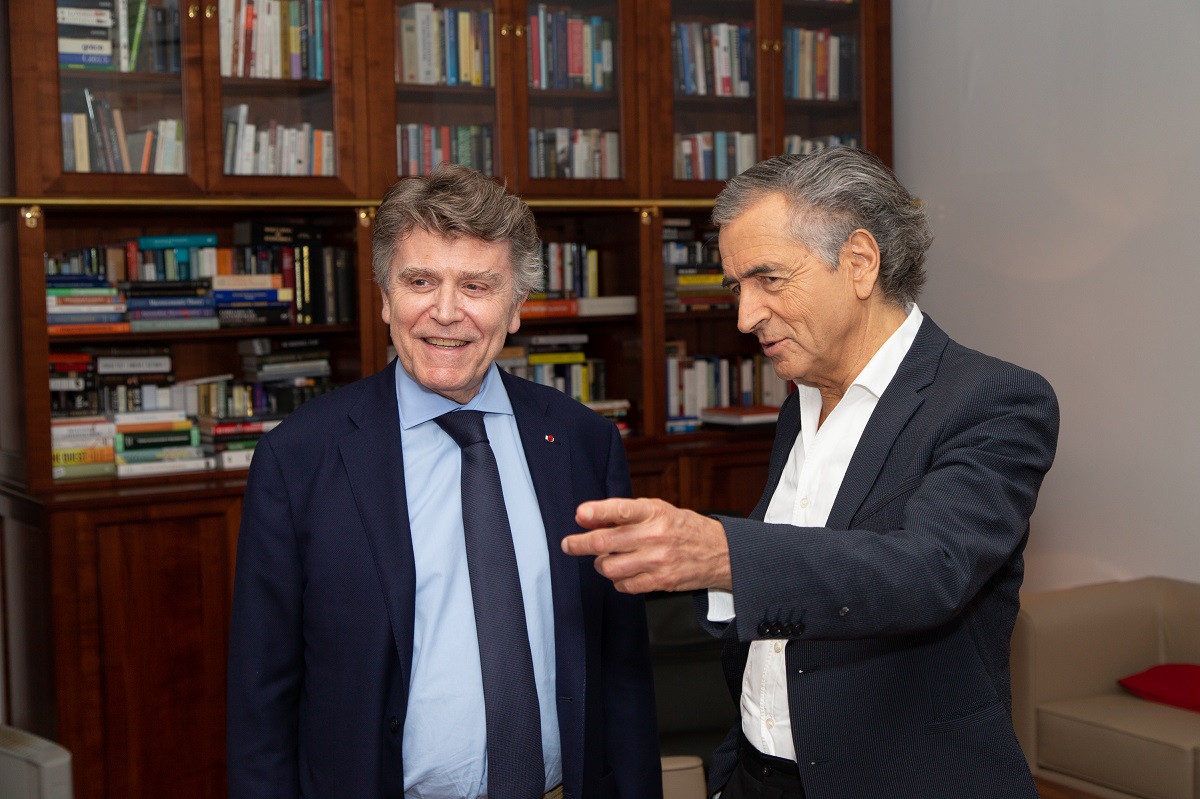 Débat entre Thierry de Montbrial et Bernard-Henry Lévy à l'Ifri le 29 mai 2018