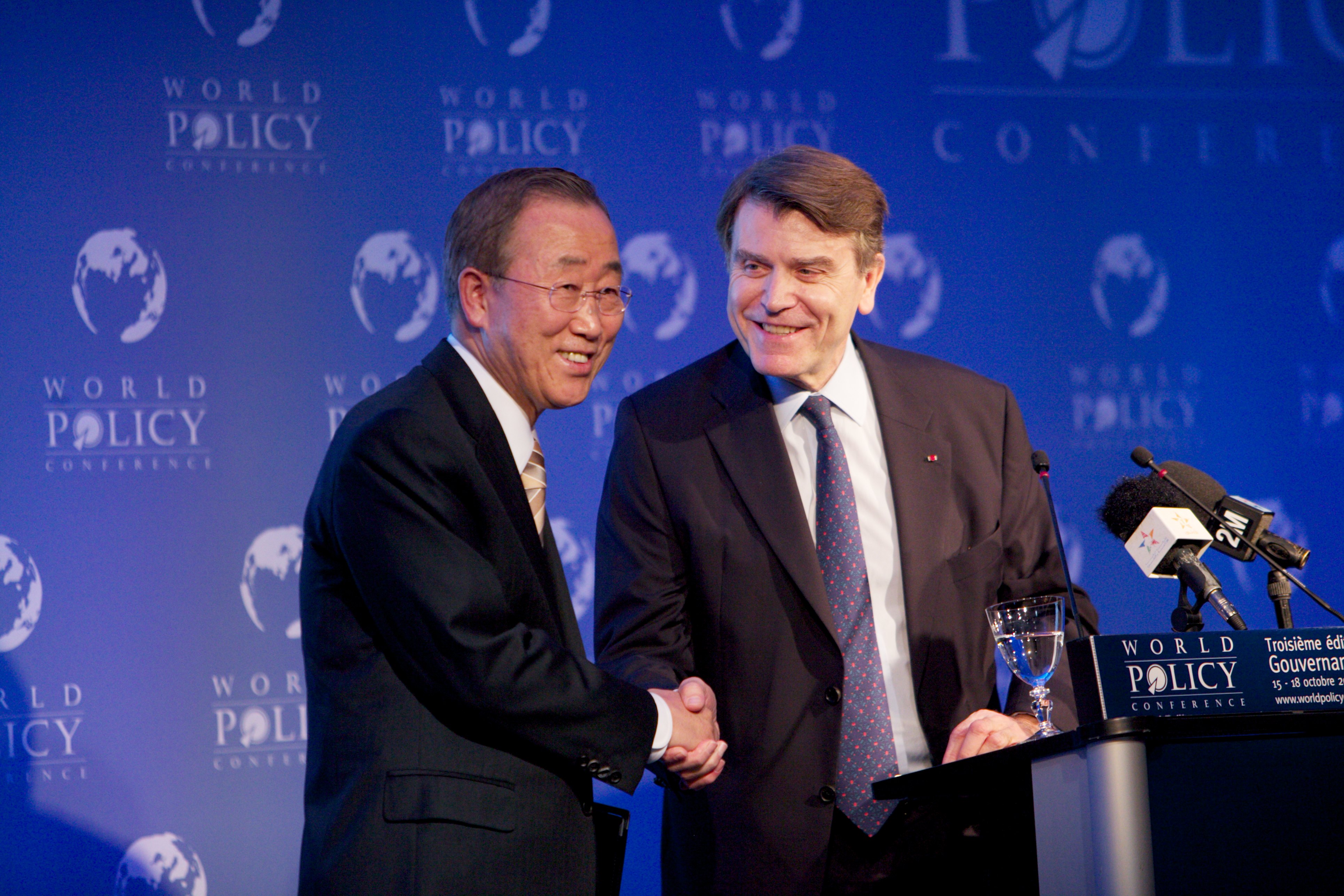 World Policy Conference WPC 2010, Ban Ki-Moon, Thierry de Montbrial