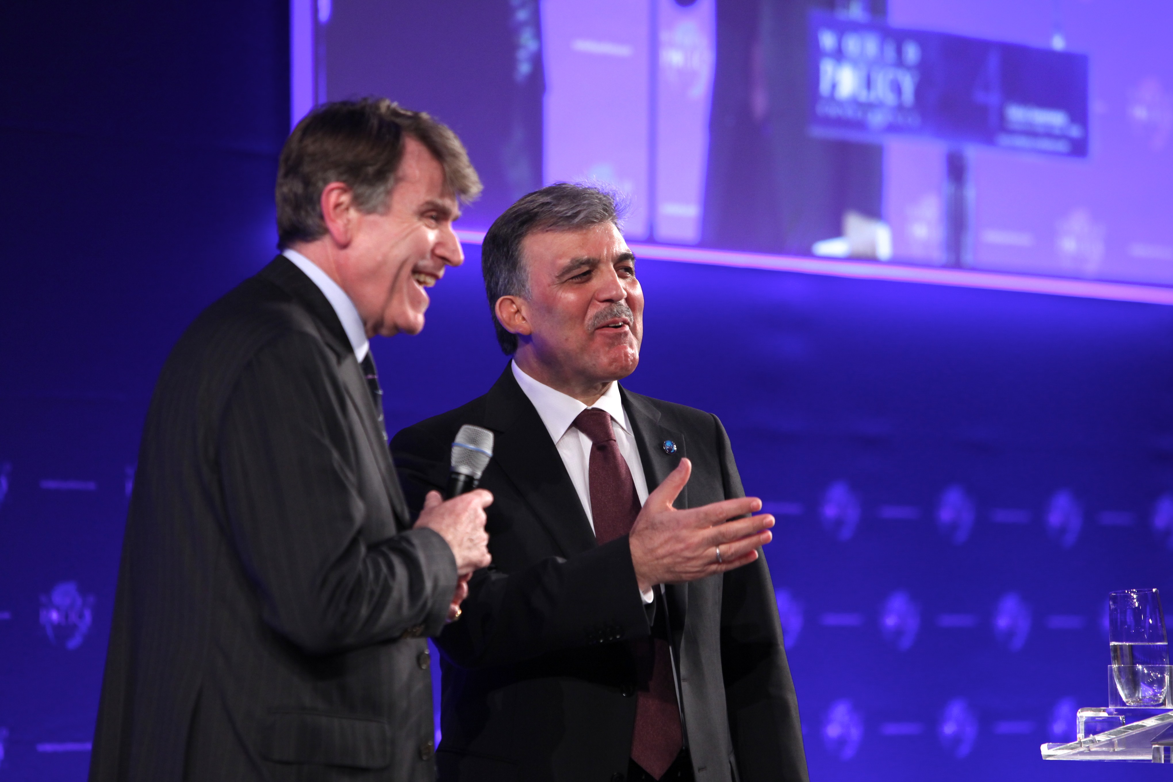 World Policy Conference WPC 2011, Thierry de Montbrial, Abdullah Gül