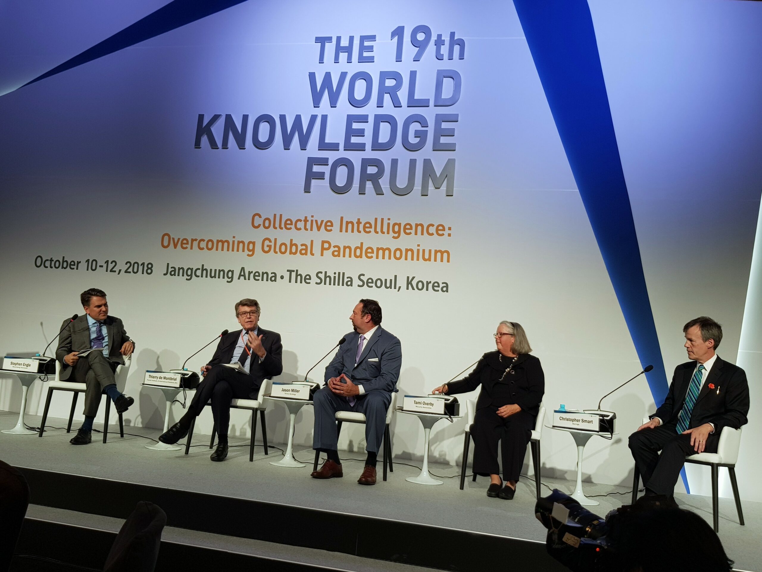 Thierry de Montbrial World Knowledge Forum 2018