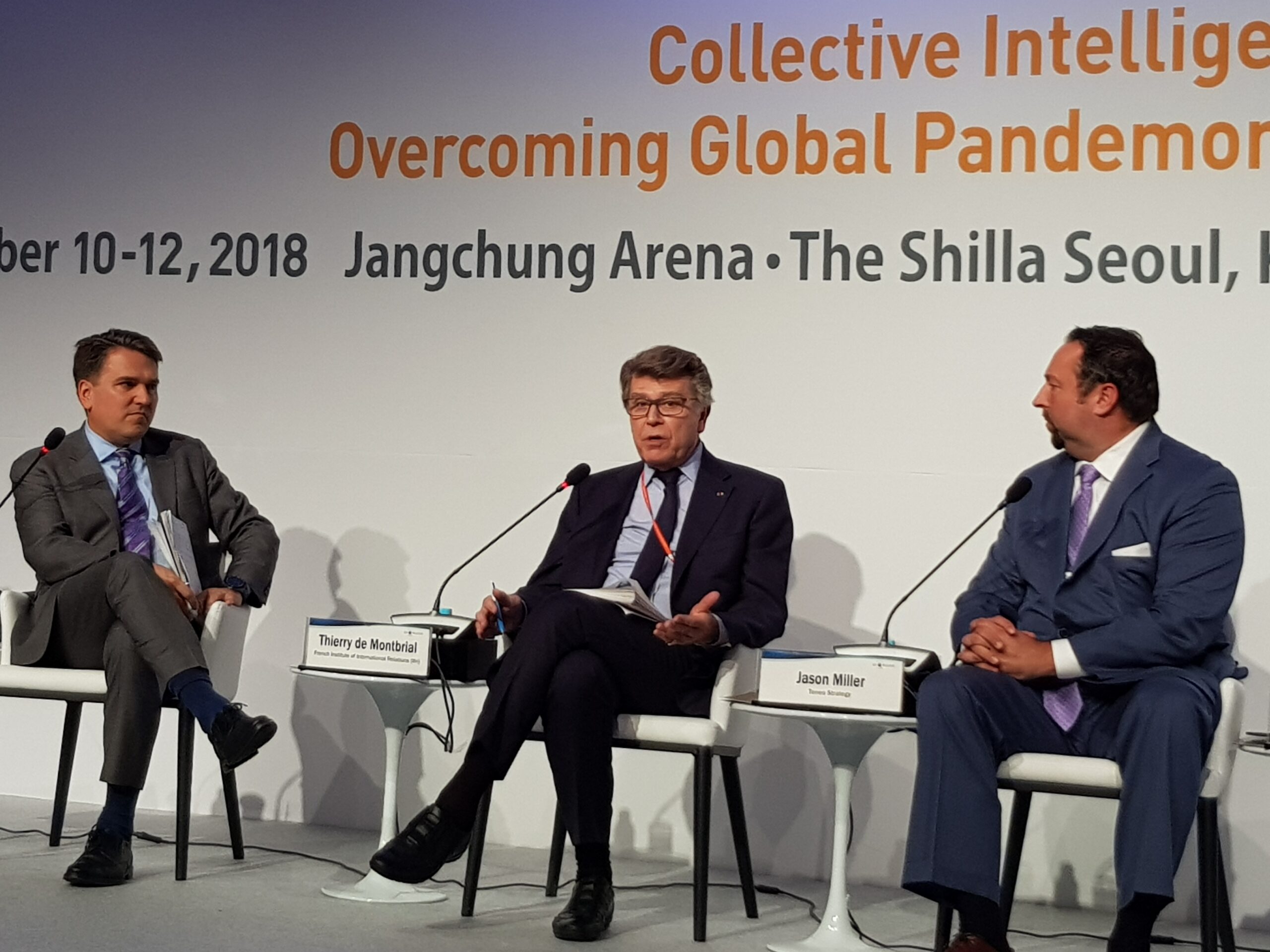 Thierry de Montbrial World Knowledge Forum 2018