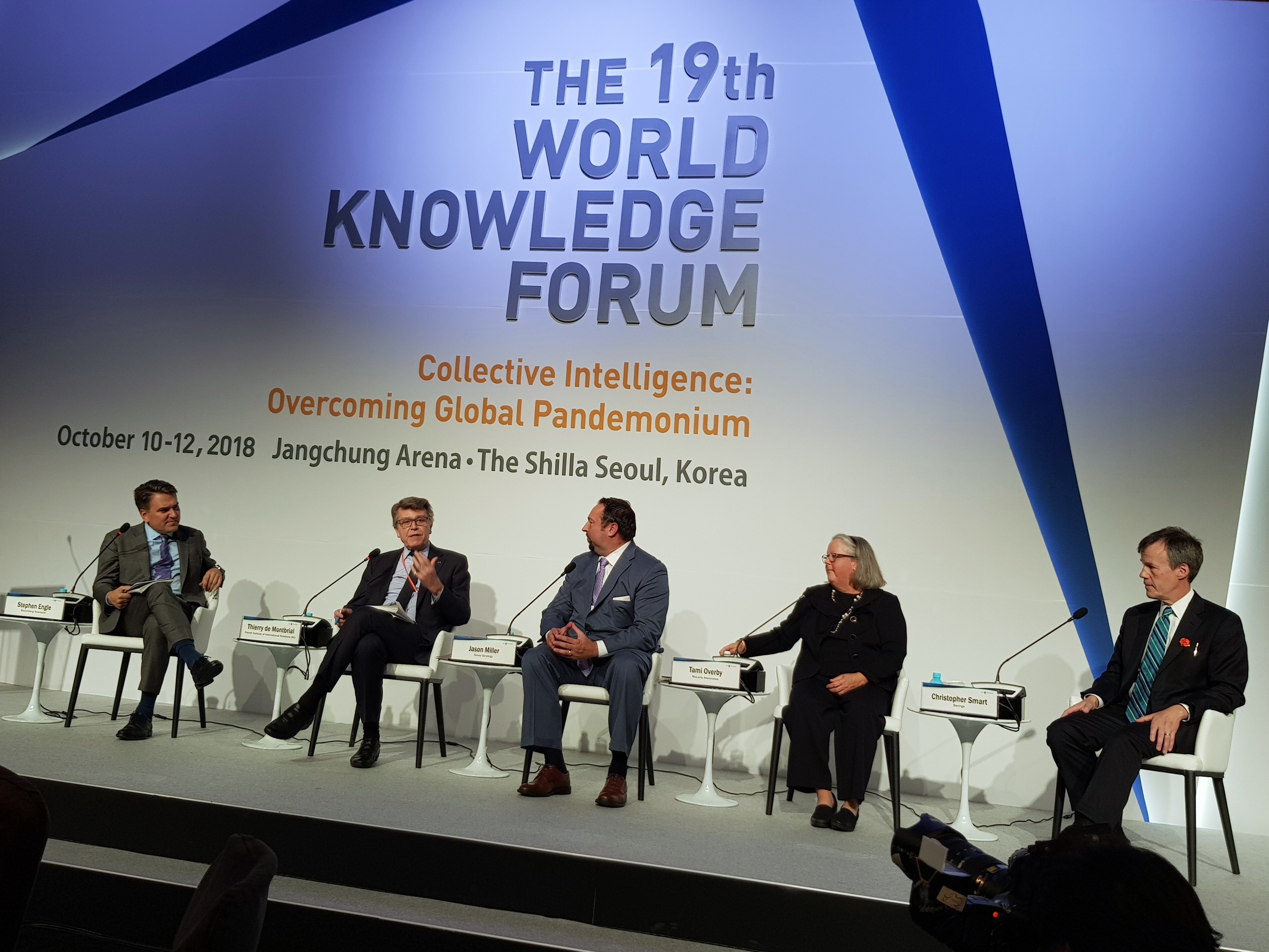Thierry de Montbrial World Knowledge Forum 2018