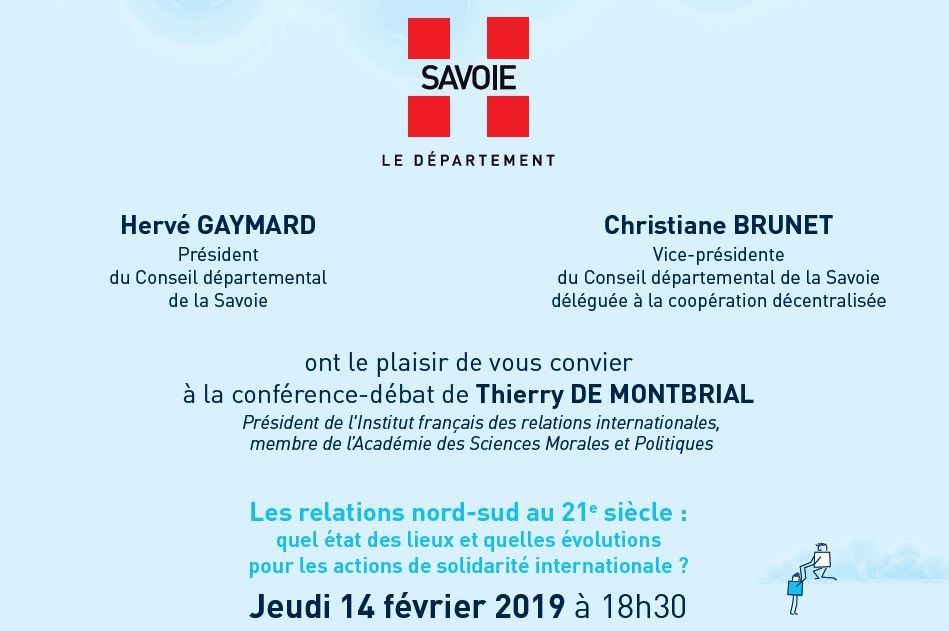 2019-02-14 conference de Thierry de MOntbrial