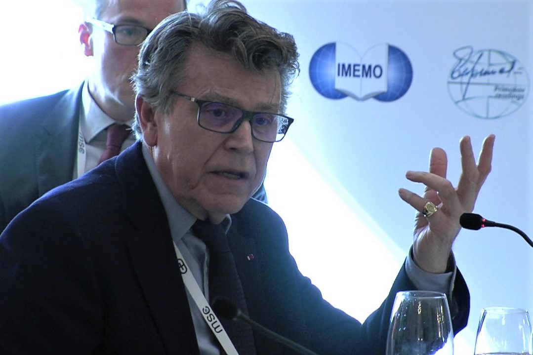 Thierry de Montbrial, IMEMO / Primakov Readings Roundtable, Munich Security Conference le16 février 2019