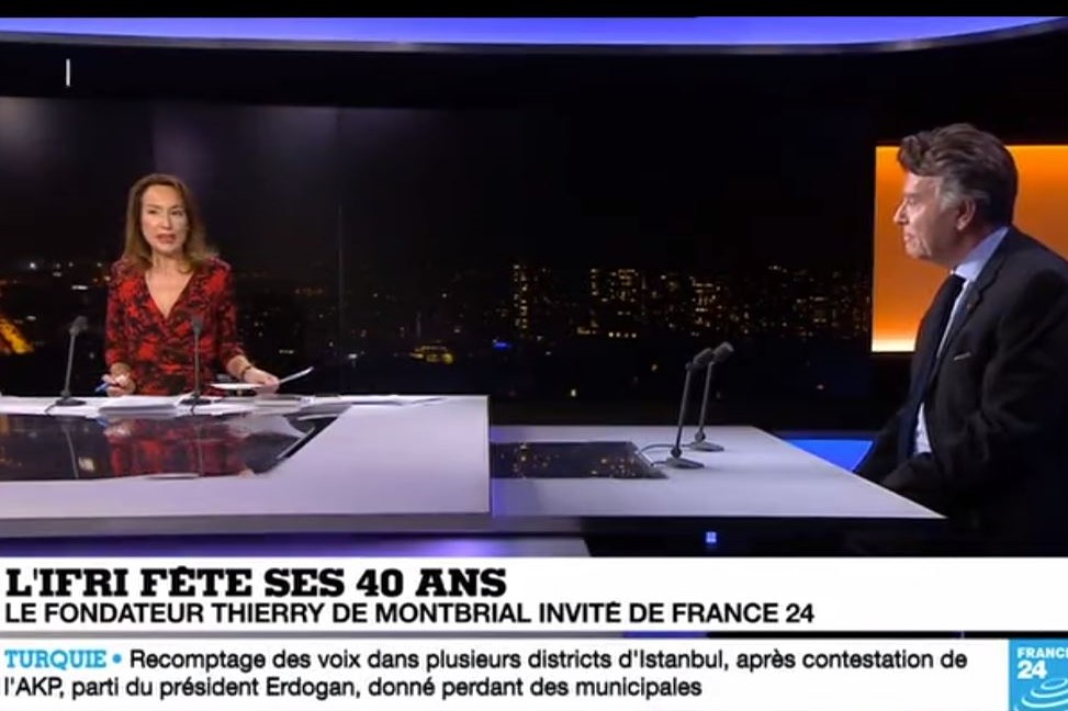 Interviex Thierry de Montbrial sur France 24
