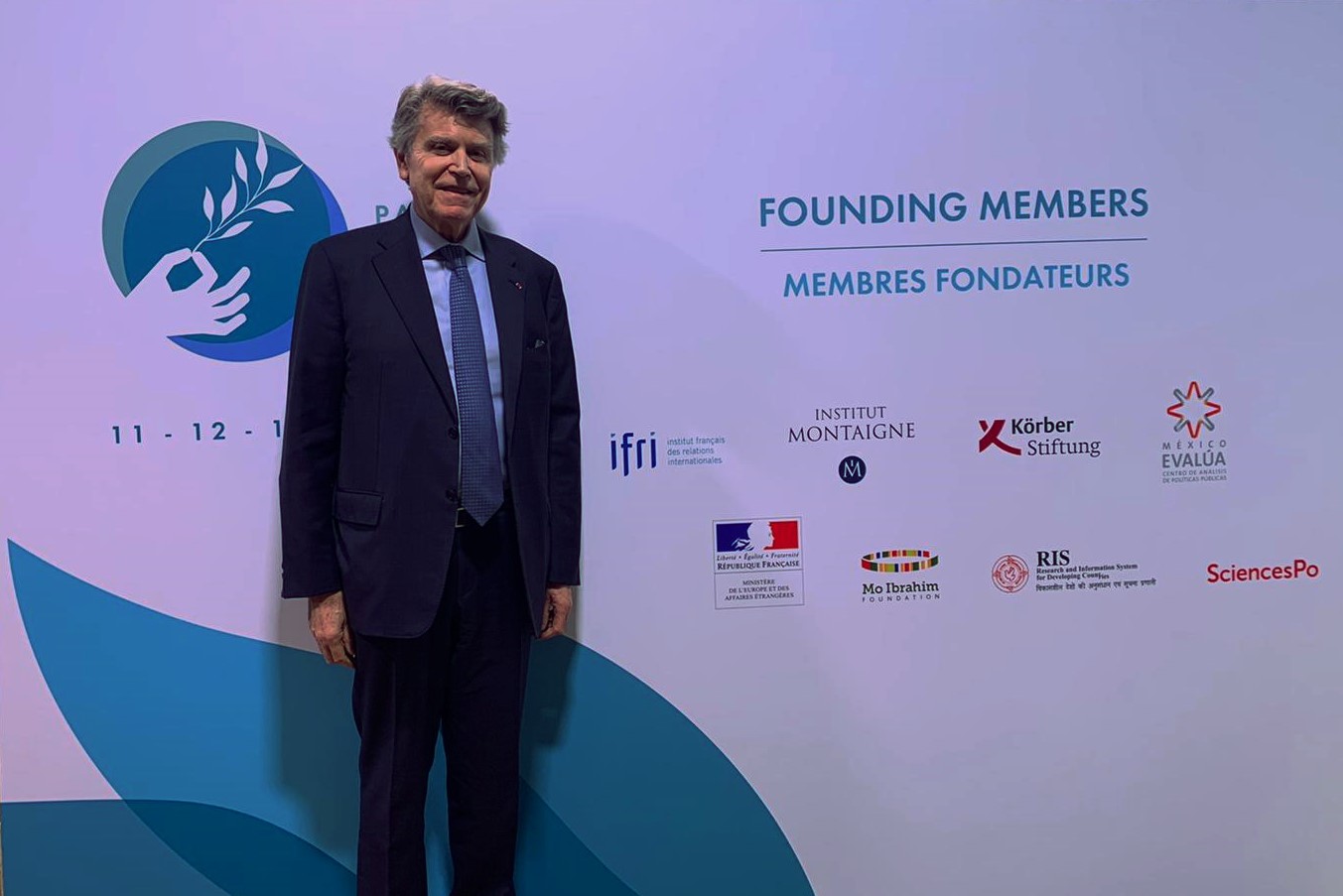 Thierry de Montbrial, Founding member, Paris Peace Forum, novembre 2019