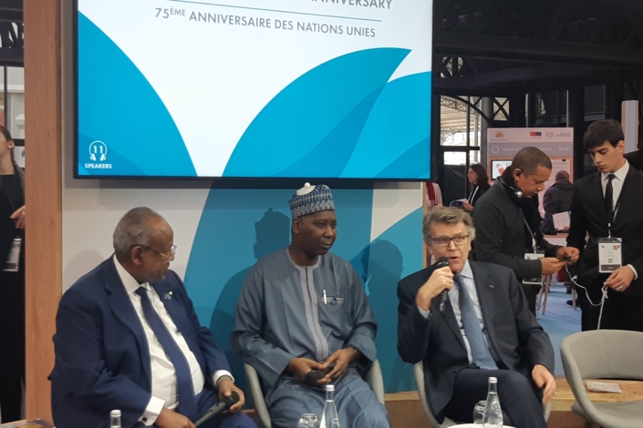 Panel discussion at Paris Peace Forum, November 19, 2019