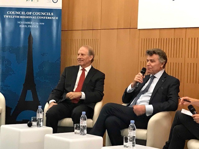 12th regional conference of the Council of councils, Richard Haass and Thierry de Montbrial, Ifri novembre 2019