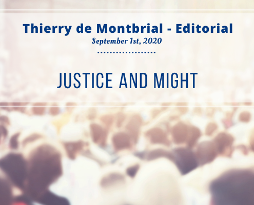 Thierry de Montbrial, editorial of september 2020