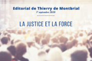 Editorial Thierry de Montbrial Septembre 2020