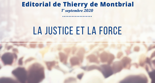 Editorial Thierry de Montbrial Septembre 2020