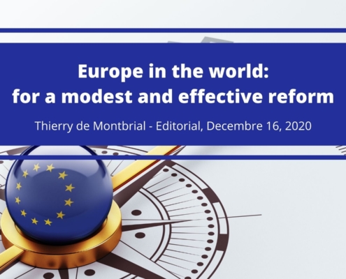 Thierry de Montbrial Editorial December 2020