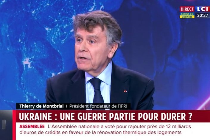 Interview Thierry de Montbrial sur LCI