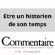 article dans la revue commentaire printemps 2023 Thierry de Montbrial
