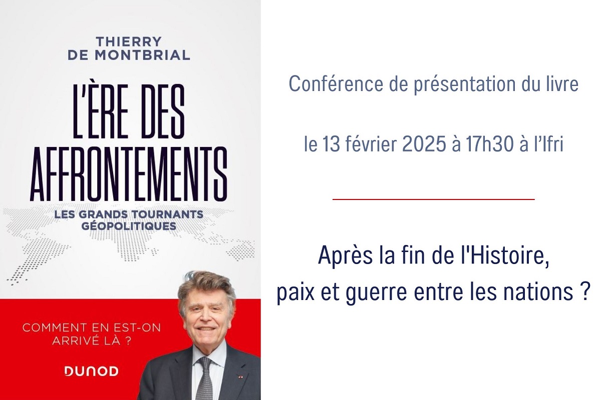 Conférence de présentation du livre l'Ere des affrontements